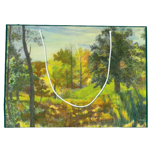 Zonne-herfst Large Cadeautasje (Achterkant)