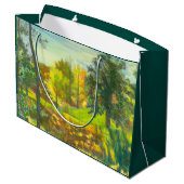 Zonne-herfst Large Cadeautasje (Achterkant Gekanteld)