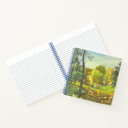 Zonne-herfst Notitieboek (Binnen)