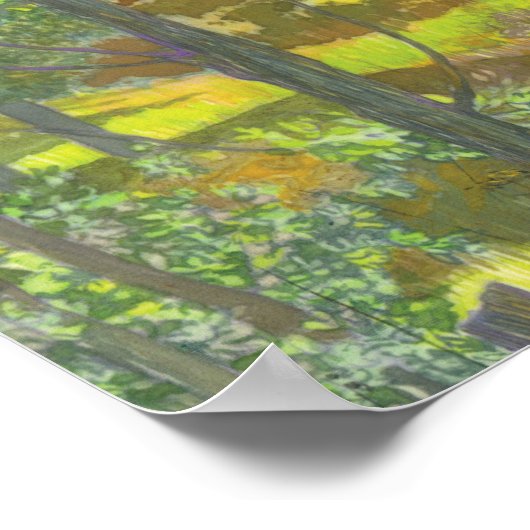 Zonne-herfst Poster (Hoek)