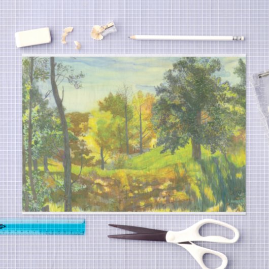 Zonne-herfst Tissuepapier (Craft)