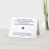 Zonne Kaart (Achterkant)