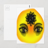 Zonne-ogen Briefkaart (Voorkant / Achterkant)