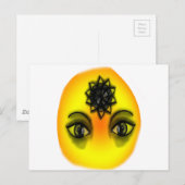Zonne-ogen Briefkaart (Voorkant / Achterkant)