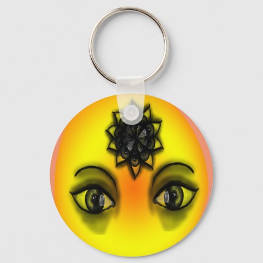 Zonne-ogen Sleutelhanger (Voorkant)