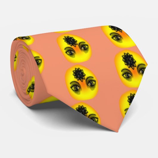 Zonne-ogen Stropdas (Opgerold)