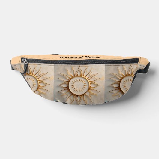 "Zonne-ontwerp" Heuptasje (Liggend)