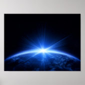Zonne over de Aarde Poster (Voorkant)