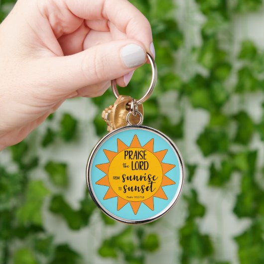Zonne Praat de Heer Sleutelhanger (Hand)