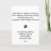 Zonne Rotatie Kaart (Achterkant)