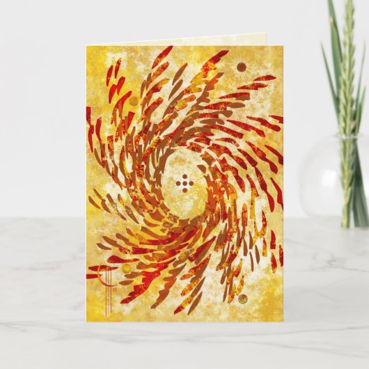 Zonne Rotatie Kaart (Voorkant)