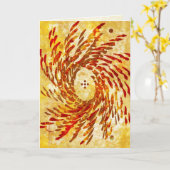 Zonne Rotatie Kaart (Gele Bloem)