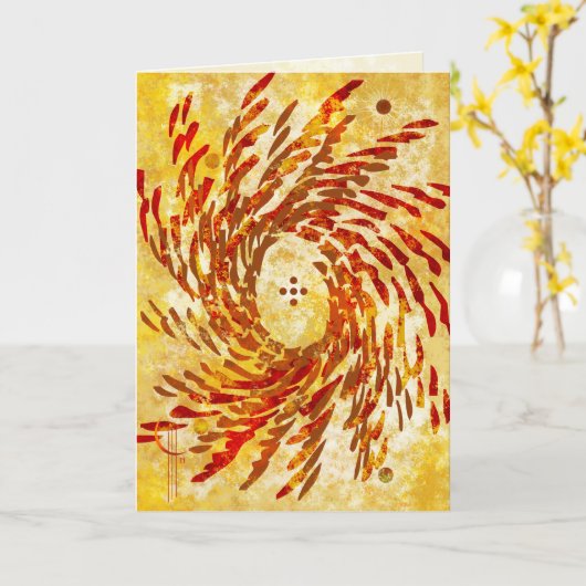 Zonne Rotatie Kaart (Gele Bloem)