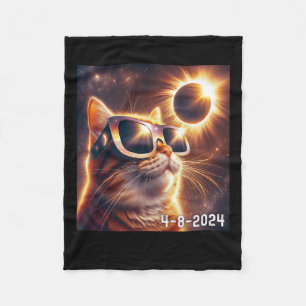 Zonne-Shirt 2024 Eclipse Dragen Gles Fleece Deken