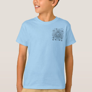 Zonne sterren antieke nachthemel middeleeuwse dier t-shirt