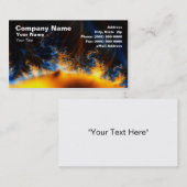 Zonne Storm Visitekaartje (Voorkant / Achterkant)