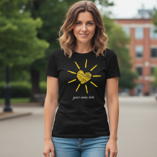 “Zonne T-Shirt – Helder & Positief Shirt”