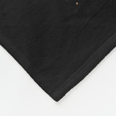 Zonne Totale Eclipse Hond Dragen Zonne Eclipse Gle Fleece Deken (Hoek)