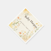 Zonne Tuin Baby Shower Servetten (Hoek)