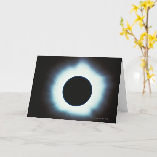 Zonne Verduistering Kaart (Gele Bloem)