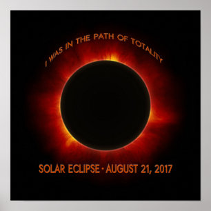 Zonne Verduistering Poster