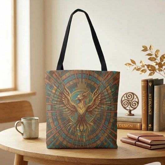 Zonne-vlucht boodschappentas tote bag