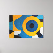 Zonne Vortex Canvas Afdruk (Voorkant)