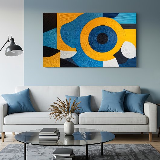 Zonne Vortex Canvas Afdruk