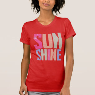 Zonne Vrouwen T-shirt, Strand Leven Cadeau voor Ha T-shirt