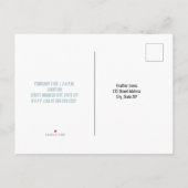 Zonne Wolken Blauwe Lucht Verjaardag Uitnodiging Briefkaart (Achterkant)