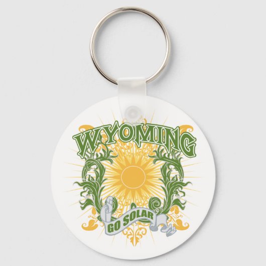 Zonne Wyoming Sleutelhanger (Voorkant)