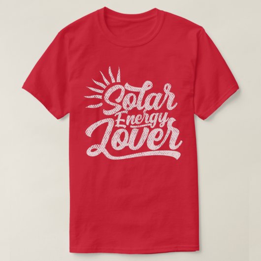 Zonne zonne-energie 2 t-shirt (Design voorkant)