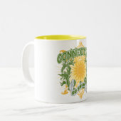 Zonneaansluiting Tweekleurige Koffiemok (Voorkant links)