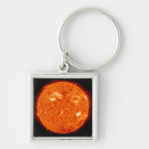 Zonneactiviteit op de zon 3 sleutelhanger