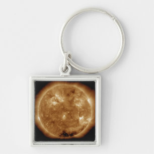 Zonneactiviteit op de zon 5 sleutelhanger