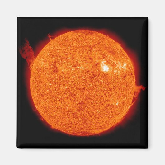 Zonneactiviteit op de zon magneet (Voorkant)