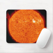 Zonneactiviteit op de zon muismat (Met muis)