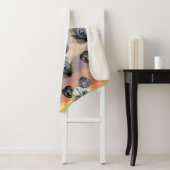 ZonneAfrikaanse Wilde Dog bedreigde oorspronkelijk Sherpa Deken (In situ)