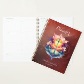 Zonneanker in een tropisch paradijs. planner (Display)
