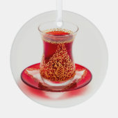 Zonnebaars Glas Ornament (Achterkant)