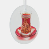 Zonnebaars Glas Ornament (Voorkant Rechts)