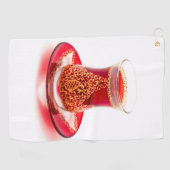 Zonnebaars Golfhanddoek (Horizontaal)