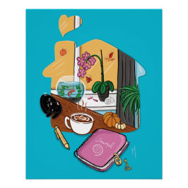 Zonnebaars Perfect Poster