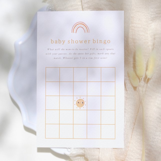Zonnebaby Shower Bingo-spel (Creator heeft geüpload)