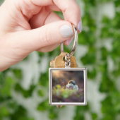 Zonnebaden Finch Sleutelhanger (Hand)