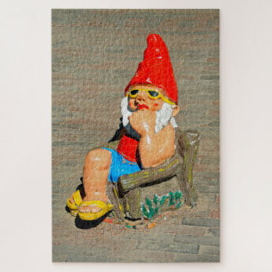 Zonnebaden gnome 1014-pc legpuzzel