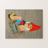 Zonnebaden gnome 252-pc legpuzzel (Horizontaal)
