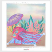 Zonnebaden Kwallen Zonnebril Kind Kamer Sticker (Vel)