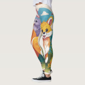 Zonnebaden Meerkats Leggings (Links)