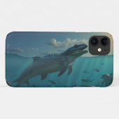 Zonnebaden Mosasaur (Dinosaurus Art) Mok Case-Mate iPhone Case (Achterkant (horizontaal))